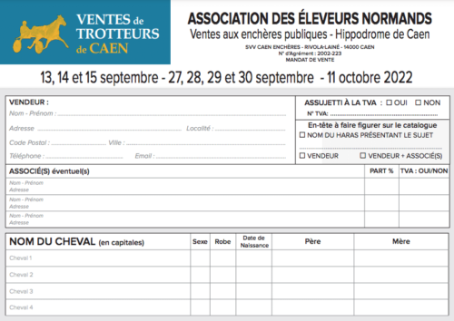 VENTES DE CAEN 2022 :  DERNIÈRE LIGNE DROITE POUR VOS INSCRIPTIONS !